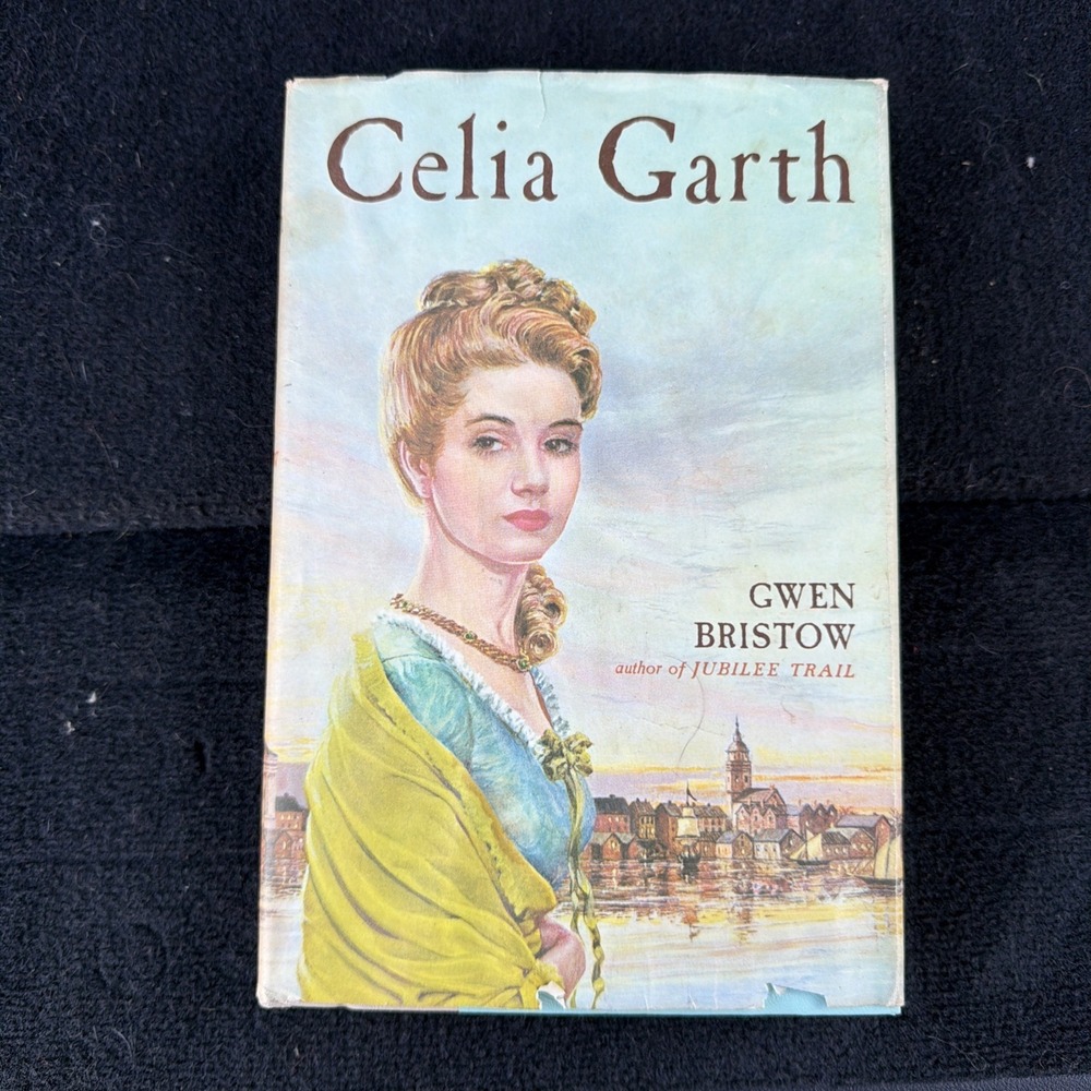 celia garth book, by gwen bristow, 1959 Hardcover
